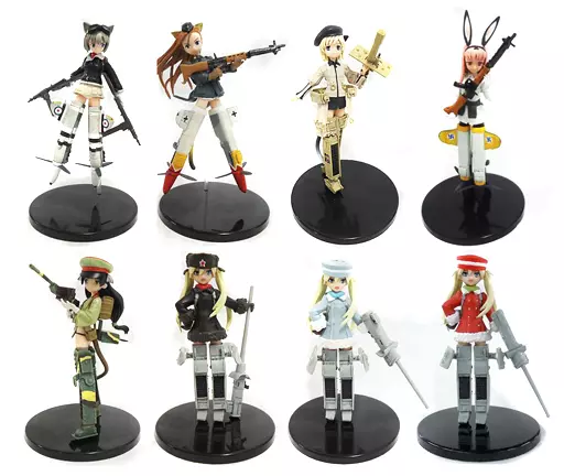 駿河屋 -<中古>全8種セット 「コナミフィギュアコレクション メカ娘Vol