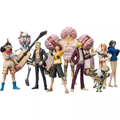 トレーディングフィギュア　全8種+1セット 「超造形魂 劇場版「ONE PIECE FILM Z」(オープニング服)」Second-hand