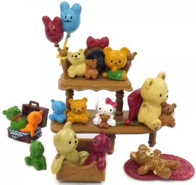 ハローキティ の世界 アートオブドリームス レア☆ 新品 テディベアーがいっぱい ハローキティ The Art of Dreams ハローキティの世界 テディベア