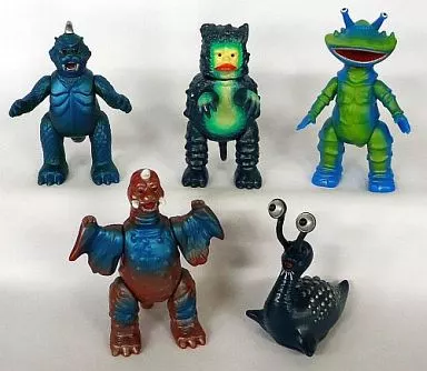 HGシリーズ ブルマァク魂 特撮ヒーローズ ウルトラＱ／他まとめ販売 駿河屋 -<中古>全5種セット 「HGシリーズ ウルトラQ ブルマァク