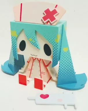 トレーディングフィギュア　恋色病棟 ミクVer. 「グッスマくじ 初音ミク 2014 Spring Ver.」 H賞 グラフィグABS