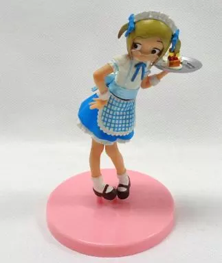 トレーディングフィギュア　茉莉(服：青) 「ソリッドワークスコレクションDX 苺ましまろ～ウェイトレス編～」