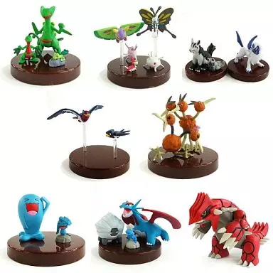 トレーディングフィギュア 全8種セット 「ポケットモンスター アドバンスジェネレーション 立体ポケモン図鑑 第1集」