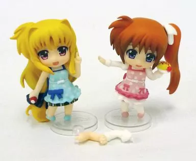 トレーディングフィギュア　[単品] ねんどろいどぷち なのはママ＆フェイトママセット 「コミックス 魔法少女リリカルなのはViVid 13巻 限定版」 同梱品