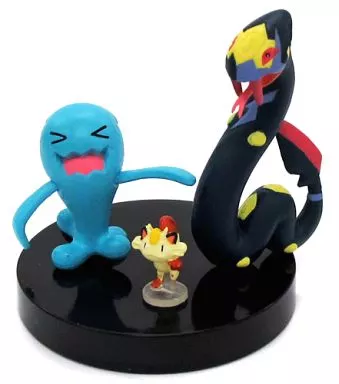 トレーディングフィギュア　ニャース＆ハブネーク＆ソーナンス 「立体ポケモン図鑑SPECIAL02～裂空の訪問者デオキシス編～」