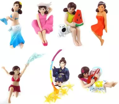 駿河屋 -<中古>全7種セット 「コップのフチ子 SUMMER