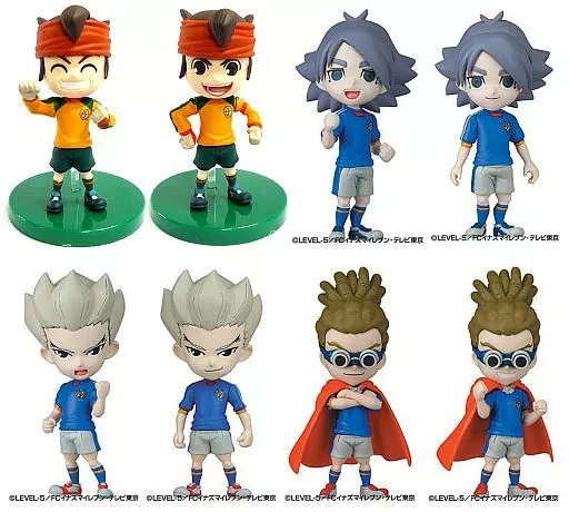 でふぉめ イナズマイレブン 全8種セット 駿河屋 -<中古>全8種セット 「イナズマイレブン」 でふぉめ フィギュア