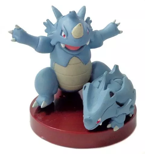 トレーディングフィギュア　サイホーン＆サイドン 「立体ポケモン図鑑 第8集」