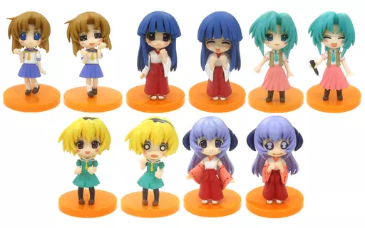 でふぉめふぃぎゅあ10種 駿河屋 -<中古>全10種セット 「でふぉめ ひぐらしデイブレイクPortable