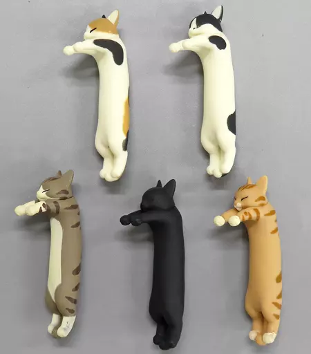 全5種セット 「天穂のサクナヒメ 伸びた猫ミニフィギュア」