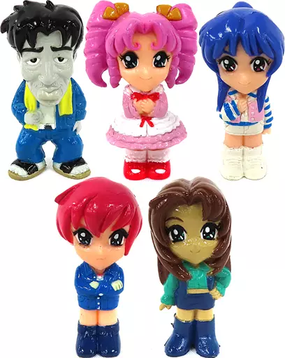 希少　未開封　臭作　フルカラーマスコットフィギュア　全5種　コンプリート 駿河屋 -<中古>全5種セット 「臭作 フルカラーマスコットフィギュア
