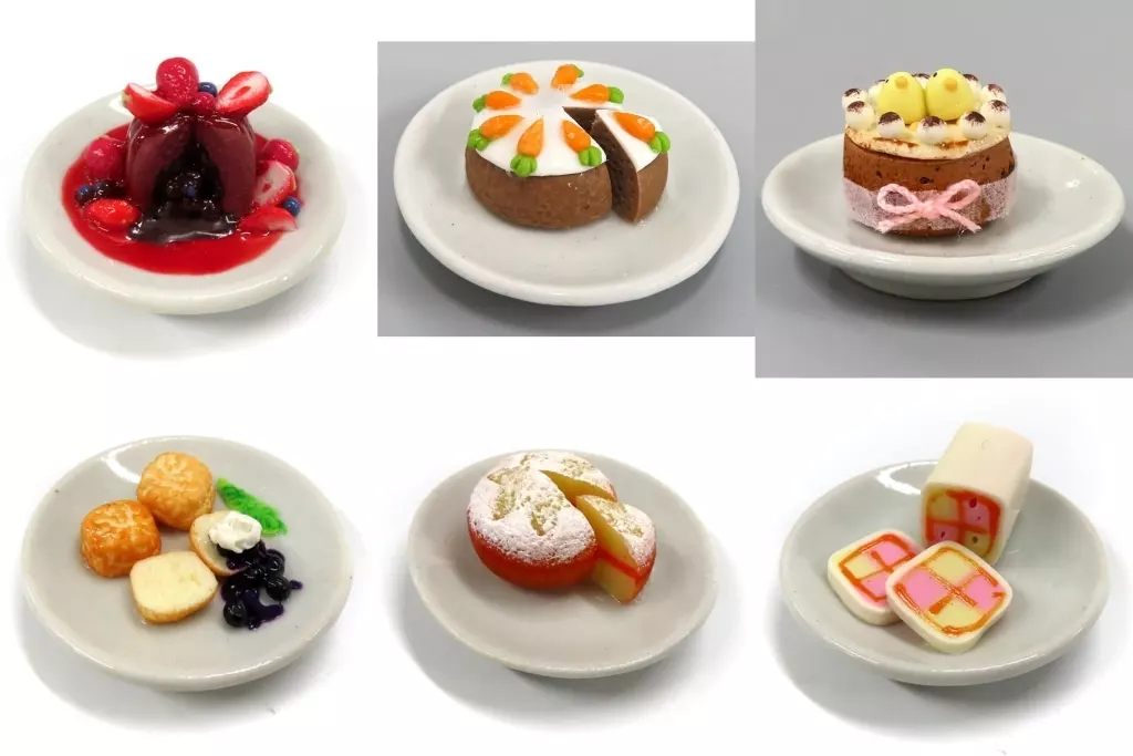 全6種セット 「英国スイーツミニチュア」