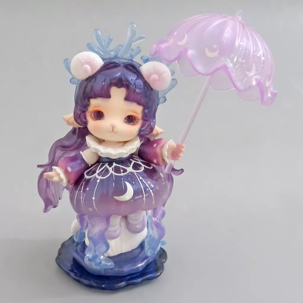 【シークレット1】クラゲ/紫苑 「PINYUN DESIGNS MIMIA(ミミア) 水の秘境シリーズ」