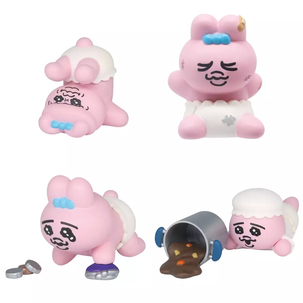 全4種セット 「おぱんちゅうさぎ すってんころりんフィギュア」