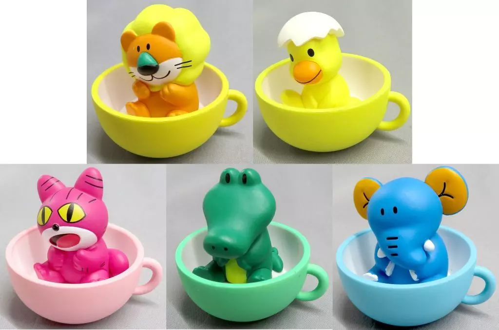 全5種セット 「たべっ子どうぶつ ティータイムパーティフィギュア」
