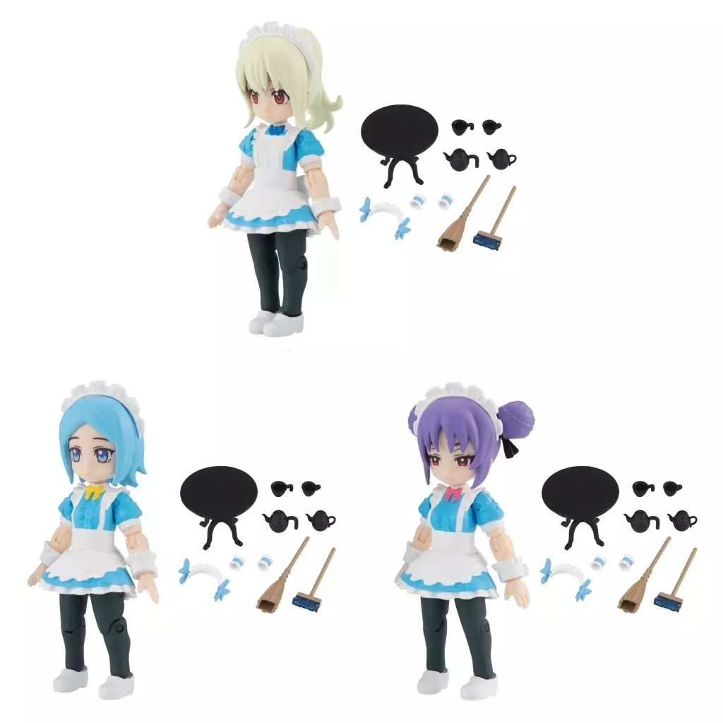 トレーディングフィギュア　全3種セット 「AQUA SHOOTERS! アバターフィギュアコレクション03」 ガシャポンオンライン限定