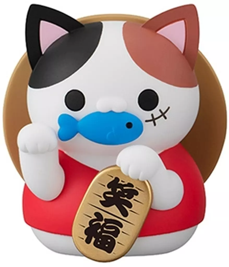 トレーディングフィギュア　モンキー・D・ルフィ 「MEGA CAT PROJECT ワンピース ニャンピースニャーン! 招き猫FORTUNE LUCKY☆CAT PIRATES」