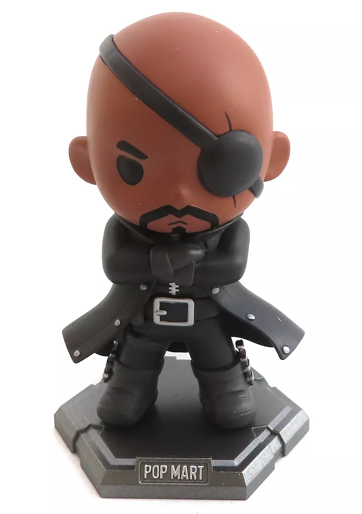 トレーディングフィギュア　【シークレット】Nick Fury -ニック・フューリー- 「POPMART MARVEL アベンジャーズ シリーズ」