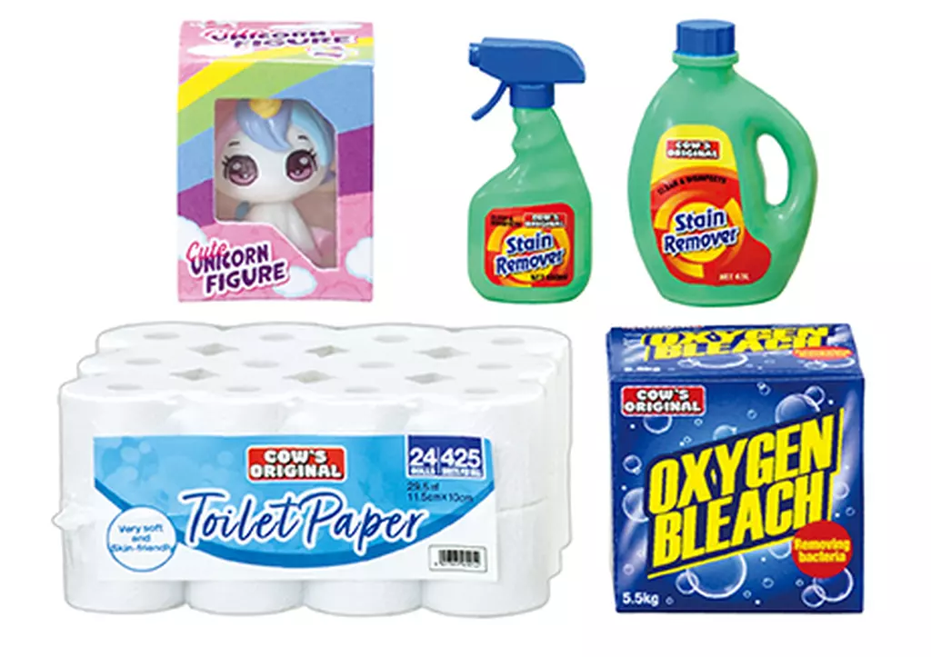 トレーディングフィギュア　8.あれ…？おもちゃ入れたでしょ! 「ぷちサンプル 会員制ディスカウントストア COW’S MART」