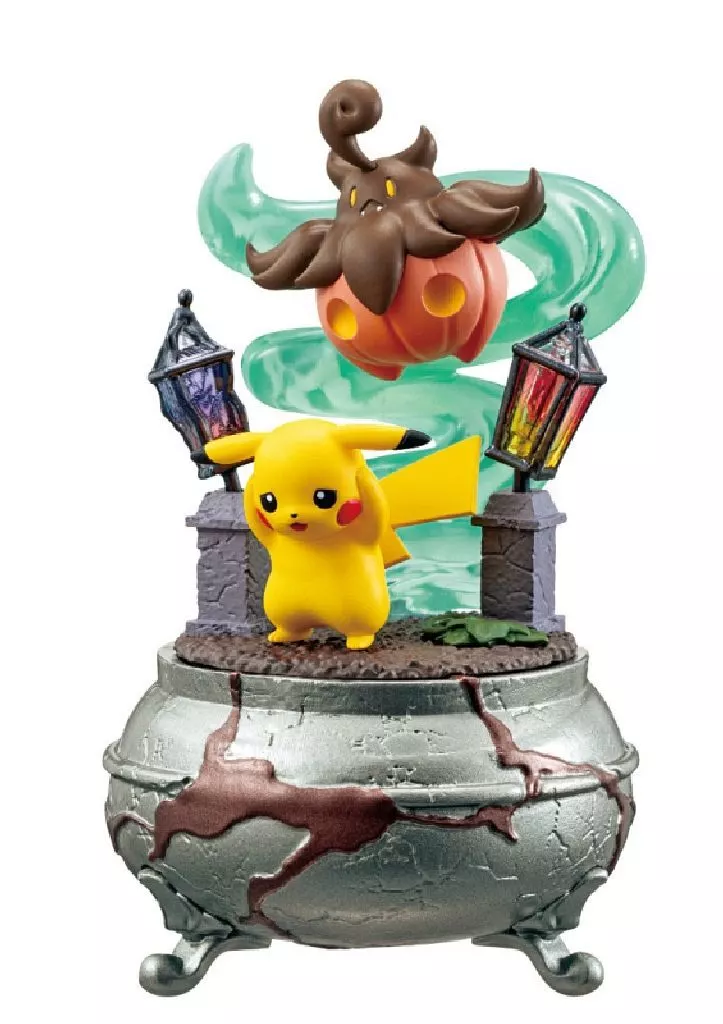 トレーディングフィギュア　1.ピカチュウ＆バケッチャ 「ポケットモンスター Little Night Collection2～闇夜の小さないたずら～」