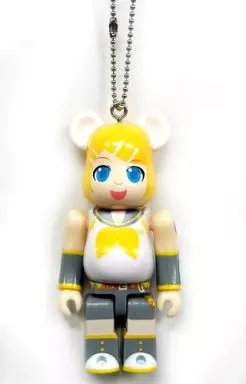 トレーディングフィギュア　BE＠RBRICK-ベアブリック- 鏡音リン 「Happyくじ 初音ミク 2014 Autumn Ver.」 ベアブリック賞