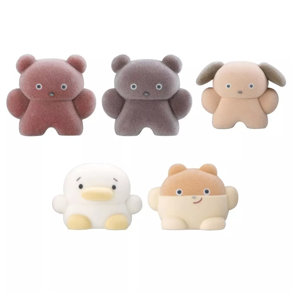 全5種セット 「capsule flockies BUCHAgurumi」