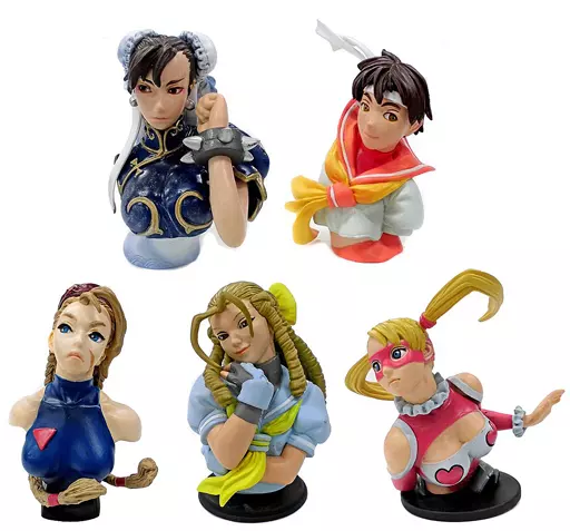 駿河屋 -<中古>全5種セット 「フィギュアックス ストリートファイター