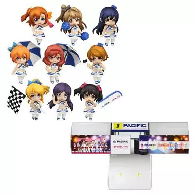全9種セット+BOX購入特典 「ねんどろいどぷち PACIFIC RACING TEAM×ラブライブ! μ’s全員集合! 2014レースクイーンver.」