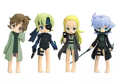 ゲームキャラクター KONAMI FIGUMATE Sweet Snake 駿河屋 -<中古>フィギュメイト Sweet Snake 4体セット 「METAL GEAR