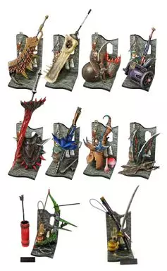 全10種セット 「モンスターハンター武器コレクションフィギュア 狩猟道具収集生活 1号」