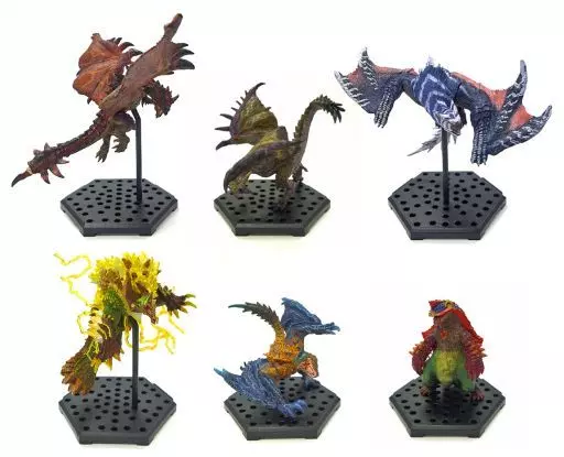 全6種セット+ボーナスパーツ完成品 「カプコンフィギュアビルダー モンスターハンター スタンダードモデル Plus Vol.6」