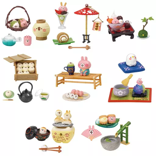 全8種セット 「カナヘイの小動物 おいしくてえらいこっちゃ!ピスケとうさぎの甘味処」