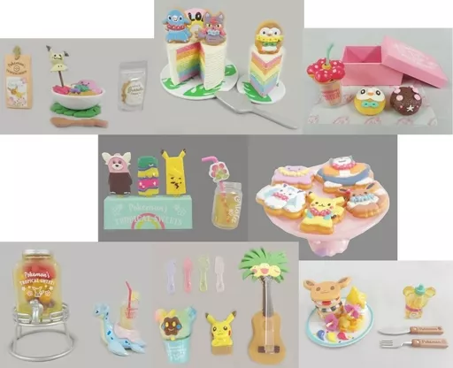 全8種セット 「ポケットモンスター プチフィギュアコレクション Pokemon’s TROPICAL SWEETS」