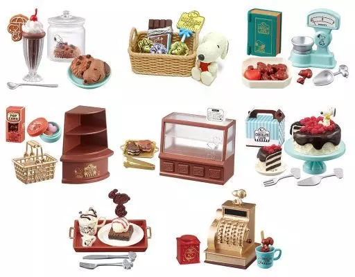 全8種セット 「SNOOPY’S CHOCOLATE CAFE」