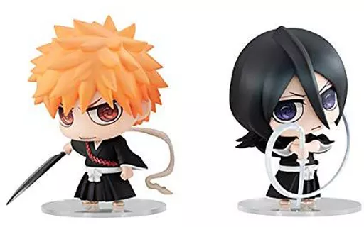 トレーディングフィギュア　ちみメガ バディシリーズ! BLEACH 黒崎一護＆朽木ルキア 死神セット