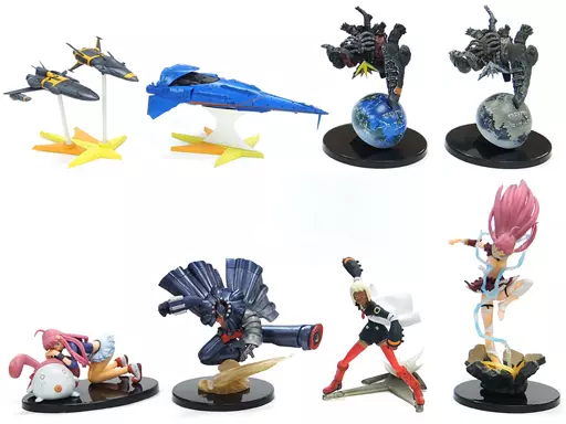 トップをねらえ！　フィギュアセット 駿河屋 -<中古>全8種セット 「ワンコインフィギュアシリーズ トップを
