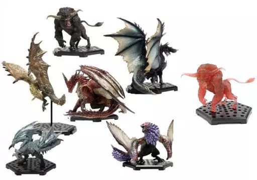 カプコンフィギュアビルダー　ボーナスパーツ完成品詰め合わせ モンハン：アイスボーン』の古龍6種を立体化！ボーナスパーツを集める
