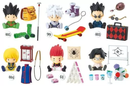 全6種セット 「HUNTER×HUNTER -小型の再現模型-」
