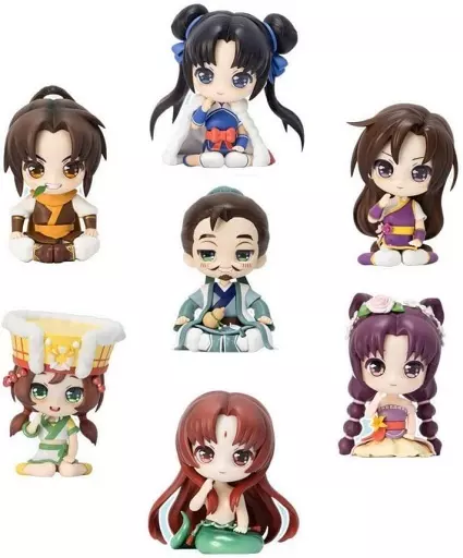 トレーディングフィギュア　全7種セット 「DODOWO 仙剣奇侠伝 トレーディングフィギュア」