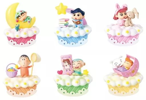 全6種セット 「クレヨンしんちゃん パジャマでおやすみしんちゃん」