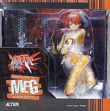 フィギュア　メグ 「爆裂天使」 1/8 PVC塗装済完成品（ランクB）