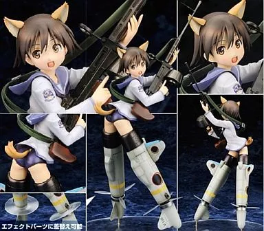 宮藤芳佳 「ストライクウィッチーズ」 1/8 PVC塗装済み完成品(ランクB)