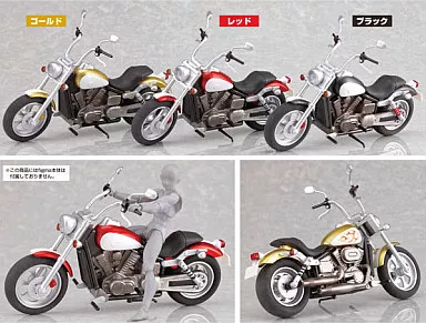 駿河屋 -<中古>ex：ride ride.007 アメリカンバイク(レッド)（フィギュア）