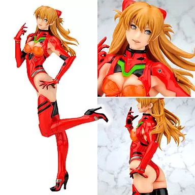 フィギュア　惣流・アスカ・ラングレー「新世紀エヴァンゲリオン」 CL#26 PVC製塗装済み完成品 駿河屋 -<中古>惣流・アスカ・ラングレー「新世紀