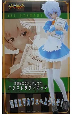 エヴァンゲリオン　NERVカフェへようこそ　綾波レイ　フィギュア 綾波レイ 「新世紀エヴァンゲリオン」 エクストラフィギュアNERVカフェ