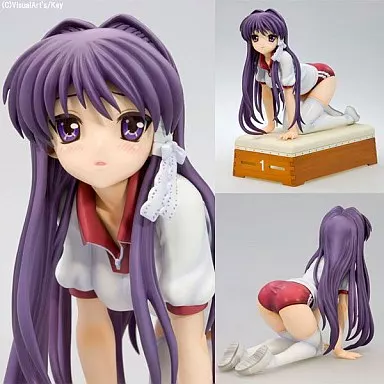 CLANNAD 藤林杏 体育倉庫 フィギュア 駿河屋 -<中古>藤林杏-体育倉庫- 「CLANNAD」 1/6 PVC塗装済み完成品