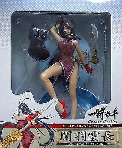 グリフォン　一騎当千 関羽雲長　チャイナドレスver 一騎当千 Dragon Destiny 関羽雲長 チャイナドレスVer. 流通限定版（白