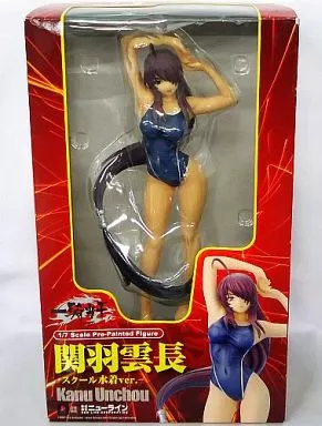 【新品未開封】一騎当千 関羽雲長 スクール水着Ver. ニューライン 関羽雲長-スクール水着ver.-