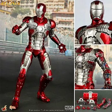 フィギュア　アイアンマン・マーク5 「アイアンマン2」 ムービー・マスターピース 1/6 アクションフィギュア