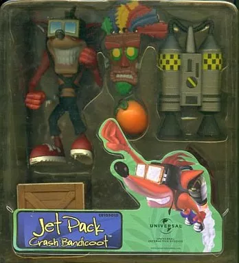 ジェットバッククラッシュ クラッシュ・バンディクーアクションフィギア クラッシュ・バンディクー アクション・フィギュア ジェット